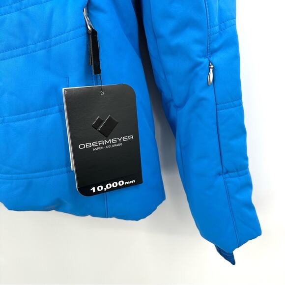 Obermeyer Tuscany II Jacket in winter sky blue Size 0 - Picture 6 of 16